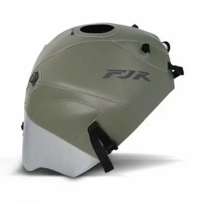 Copriserbatoio Bagster per Yamaha FJR 1300 06-14 in similpelle lichene e grigio chiaro- Consegna Rapida