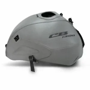 Reso Gratuito Copriserbatoio Bagster per Honda CB1300 e CB1300S 03-11 in similpelle grigio chiaro-