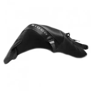 Pagamento Sicuro Copriserbatoio Bagster per Kawasaki Z1000 10-13 in similpelle nero e nero opaco-