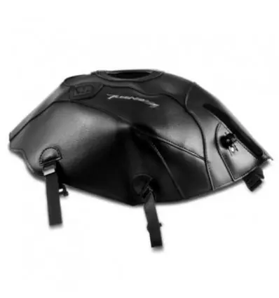 Pagamento Sicuro Copriserbatoio Bagster per Aprilia Tuono V4 1000 11-14 in similpelle nero-