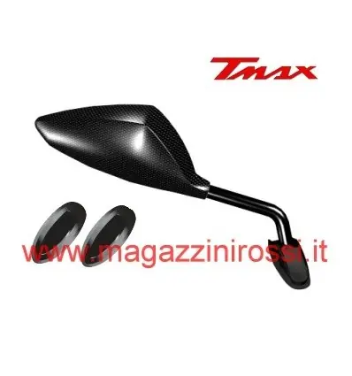 Coppia specchietti Orion Formula Yamaha T-Max 500 08-11 da carena carbonio- Vendita Finale