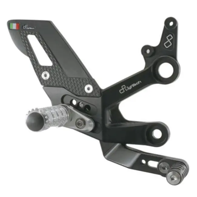 Pedane arretrate regolabili Lightech per KTM Duke 790 e 890 Duke R- Prezzo Ridotto