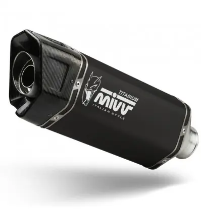 Ultimissimo Modello Scarico completo Mivv SR-1 Titanio Black per Triumph Street Triple 765 R/RS dal 2025-