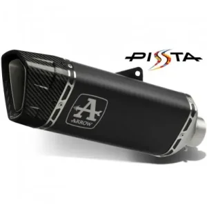 Promozione Terminale Arrow Pista Alluminium Dark per Honda CB 750 Hornet dal 2023-