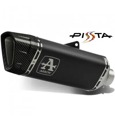 Promozione Terminale Arrow Pista Alluminium Dark per Honda CB 750 Hornet dal 2023-