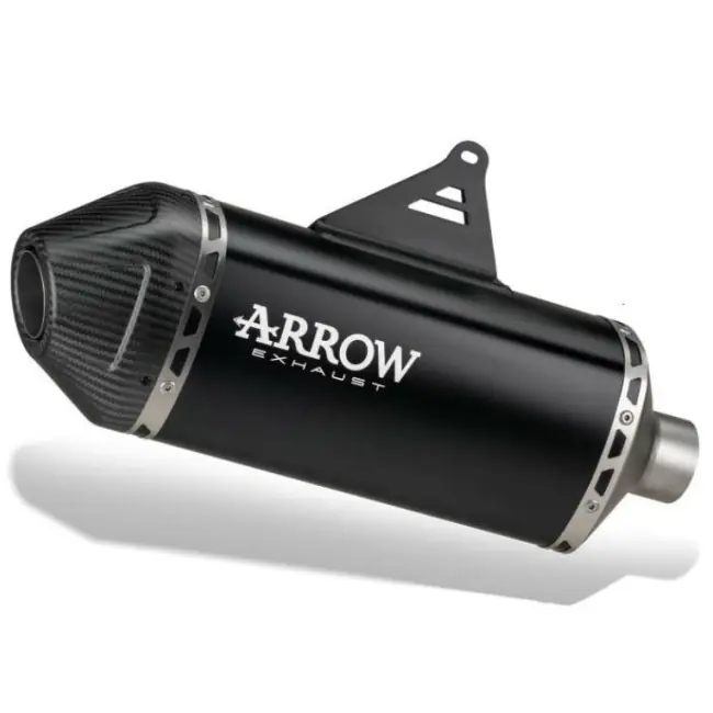 Terminale Arrow Explorer Black Carbon End per Yamaha Tenere 700- Non Perdere