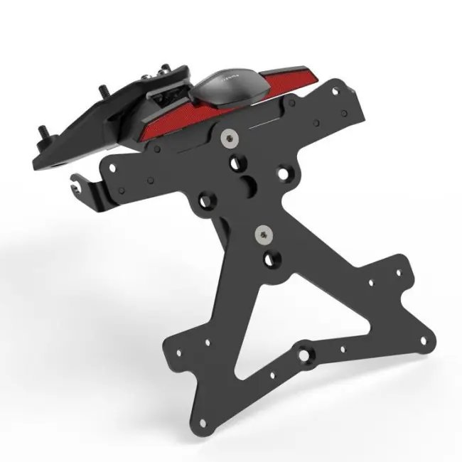 Portatarga regolabile Rizoma Fox per Ducati Panigale V4/V2 e Streetfighter V4- Offerta Lampo