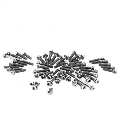 Set bulloneria ergal per motore Suzuki GSX-R 1000 dal 2017-Argento Prezzo Di Fabbrica