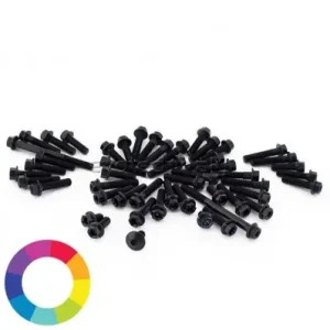 Set bulloneria ergal per carena KTM Duke 790 dal 2018-Argento Spedizione Gratuita