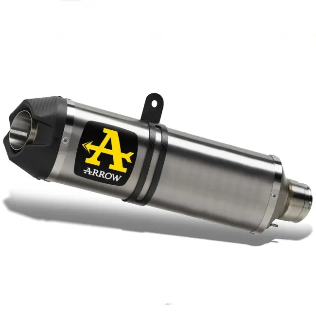 Offerta Speciale Scarico completo Arrow Indy Race Titanium Carbon End KAT per Aprilia RS 660 e Tuono 660 dal 2021-
