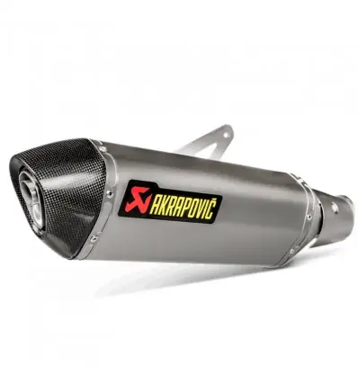 Sconto Marmitta Akrapovic Slip On Titanio omologata per Kawasaki Ninja 500 e Z500 dal 2024-