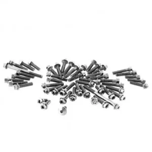 Offerta Set bulloneria ergal per carena Kawasaki Ninja 500 dal 2024-Argento