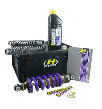 Street Box Hyperpro per Suzuki GSX 1300R Hayabusa 99-07-Nero Scelto Dai Clienti