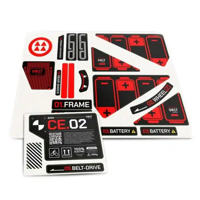 Set adesivi Unit Garage per BMW CE-02- Novità