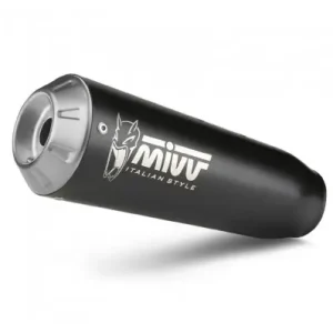 Scelto Dai Clienti Scarico slip on Mivv X-M1 inox black per Benelli Leoncino 800 Trail-