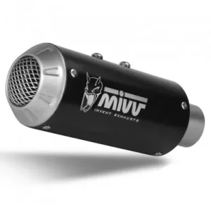 Non Perdere Terminale Mivv MK3 Inox Black per Kawasaki Ninja 125-