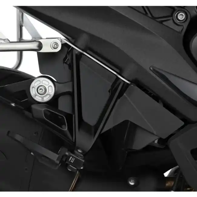 Popolare Coppia pannelli neri Wunderlich per pedane BMW R1300GS e R1300GS Adventure-