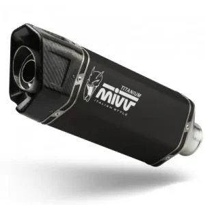 Terminale Mivv SR-1 Titanio Black per Triumph Speed Triple 1200 RR e RS- Sconto