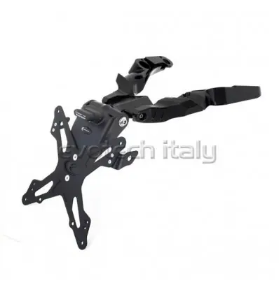 Portatarga regolabile Evotech per Ducati Monster 1200/S 14-16- Pagamento Sicuro