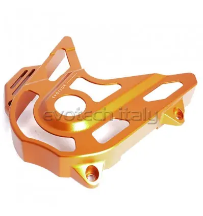Offerta Limitata Protezione pignone Evotech per KTM 790 Duke e 890 Duke R-Arancio