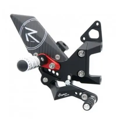 Occasione Pedane arretrate regolabili R version Lightech per Ducati vari modelli-