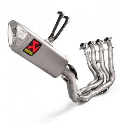 Scarico completo Akrapovic Linea Evolution titanio non omologato per Honda CBR 1000RR-R dal 2020- Reso Gratuito