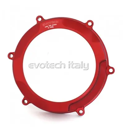 Pagamento Sicuro coperchio carter frizione Evotech per Ducati Panigale V4-Nero