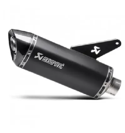 Ultime Pezzi Marmitta Akrapovic Slip On Titanio Black non omologata per Ducati Monster 821, 1200 e 1200S-