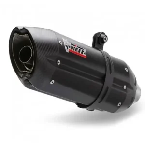Ultime Pezzi Terminale di scarico Mivv Suono Inox Black per Yamaha MT-03 dal 2016-