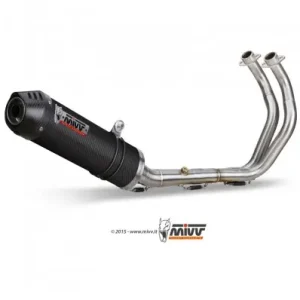 Scarico completo Mivv Oval Carbonio per Yamaha MT-07 dal 14-24- Offerta Speciale
