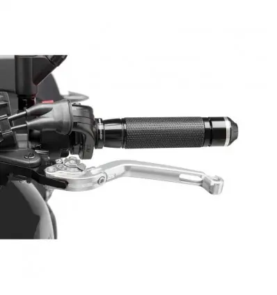 Leva frizione regolabile Puig Foldable Handle 2.0 per Yamaha X-Max 400-Argento Spedito Oggi