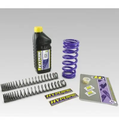Ordina Subito Kit completo abbassamento 25mm Hyperpro per Kawasaki Versys 1000 15-18-Nero