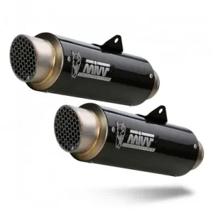 Terminali Mivv GP Pro Carbonio per Ducati Scrambler 1100 18-20- Offerta Del Giorno