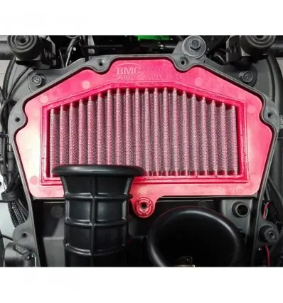 Esclusivo Filtro aria racing BMC per Kawasaki Ninja 250/400 dal 2018, Z500 e Ninja 500 dal 2024-