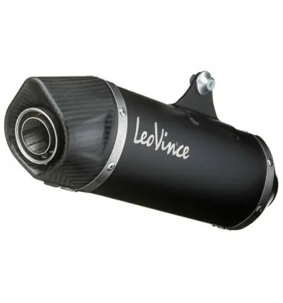 Popolare Scarico Leovince Nero inox per Yamaha T-Max 530 12-16-