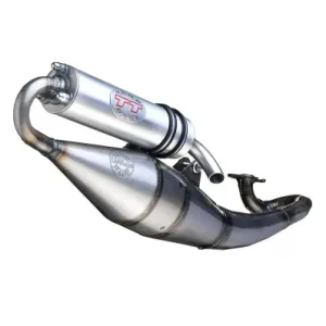 Marmitta espansione Leovince Handmade TT per Aprilia SR, Yamaha Aerox 50, Keeway Matrix/Focus 50- Più Venduto