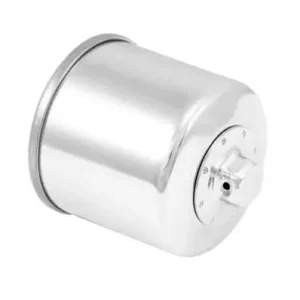 Esclusivo Filtro olio KN 138C cromato per moto Aprilia e Suzuki-