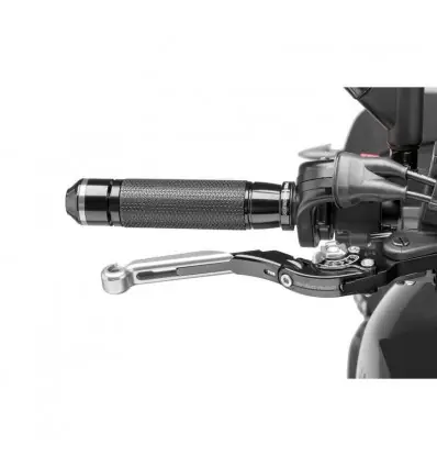 Leva freno destra Puig con terminale Extensible Drop Handle 2.0-Argento Offerta Limitata