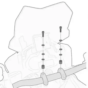 Kit viteria Givi per Smart Bar S900A su Suzuki GSX S750 2017- Compra Adesso