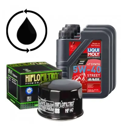Kit per cambio olio su Moto Yamaha MT-07- Promozione Esclusiva