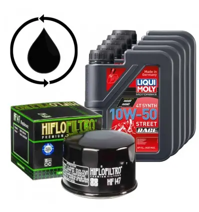 Kit per cambio olio su Moto Triumph Scrambler e Thruxton 04-15- Pagamento Sicuro