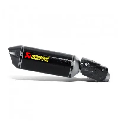 Marmitta Akrapovic Slip On Carbonio omologata per Kawasaki ZX-6R e Zx-6R 636- Bestseller