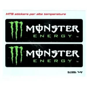 Prezzo Ridotto Adesivi per alte temperature e marmitte logo Monster Energy-