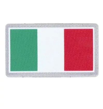 Patch adesiva in tessuto con bandiera Italia- Vendita Finale