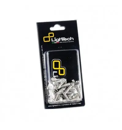 A Buon Prezzo Set bulloneria ergal per telaio Kawasaki ER-6N 12-13 vari colori-Argento