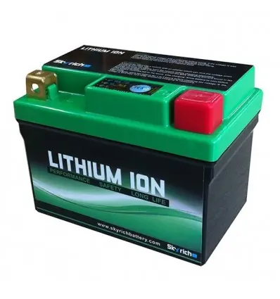 Bestseller Batteria al litio Skyrich modello YB5L-B per moto e scooter Aprilia, Malaguti, Honda...-