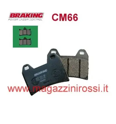Super Prezzo Pasticche freno Braking 786 mescola CM66 Yamaha T-Max 500 08-11 ant., R6 ant., ecc...-