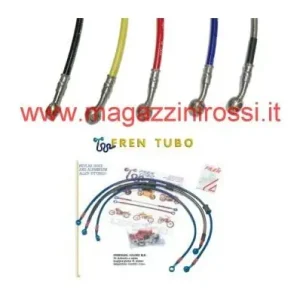 Kit Fren Tubo Yamaha T-Max 500 08-11 acciaio/acciaio vari colori- Prezzo Di Fabbrica