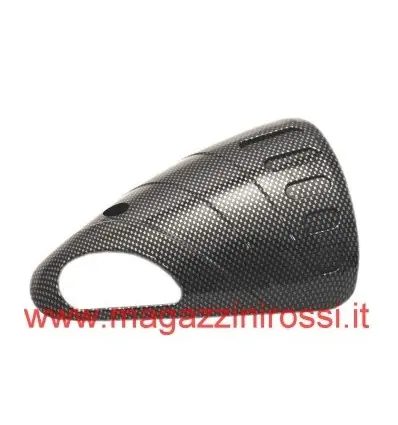 Solo Oggi Conchiglia marmitta ONE Tuning Yamaha T-Max 01-07 effetto carbonio-