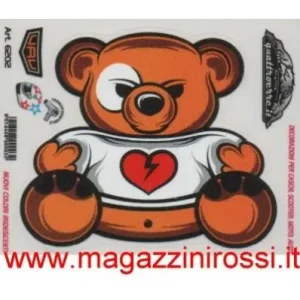 Set adesivi piccolo 4R Orsetto cuore spezzato- Acquista Ora